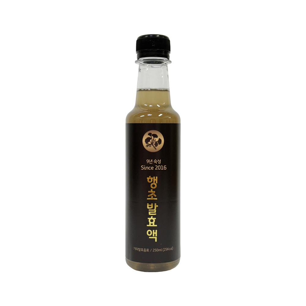 9년 숙성 행초발효액 은행식초 250ml