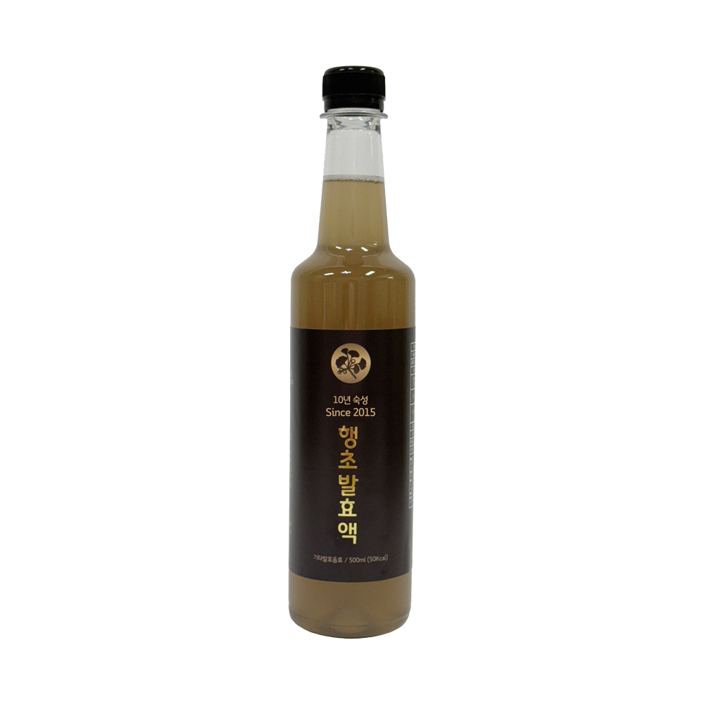 10년 숙성 행초발효액 은행식초 500ml